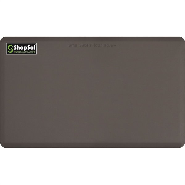 Lds Industries LDS Anti-Fatigue Mat Supreme 5 ft. x 3 ft., Gray, 53SSGRY 1010656